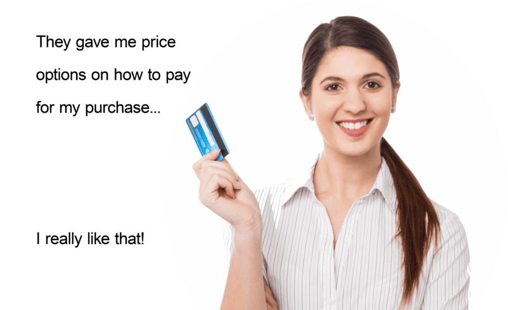 Credit Card Customer Auto Repair Dual Pricing