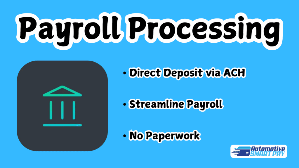 automotive payroll processing auto shops