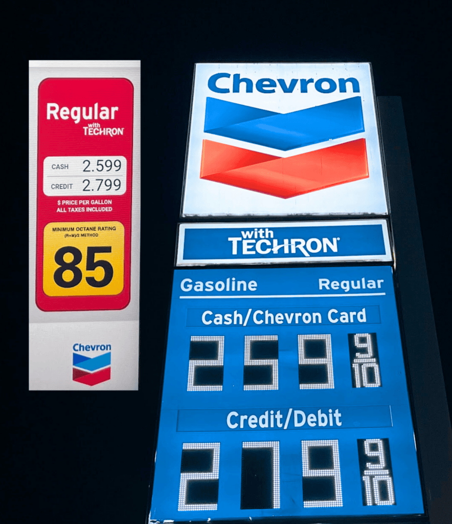 Gas Station Dual Pricing Salt Lake City Utah