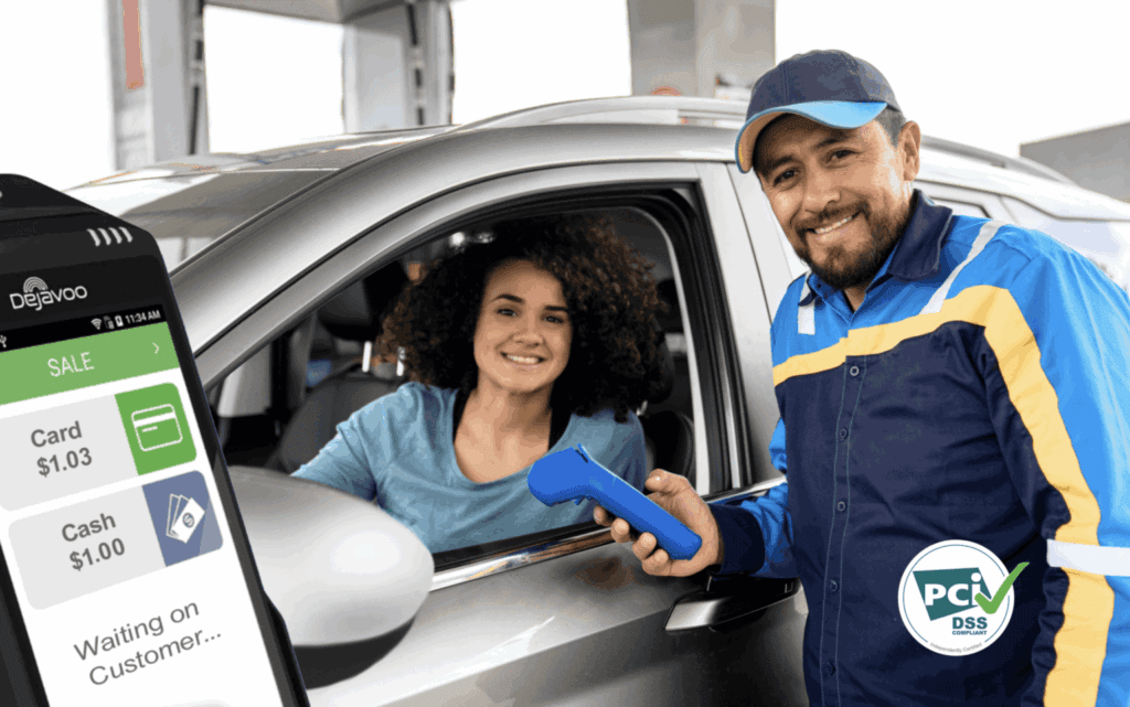 Image of Customer and Auto Mechanic